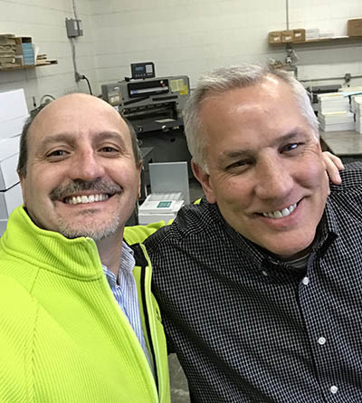 Two Friends Printing - Eric Amundson and Dan Riley