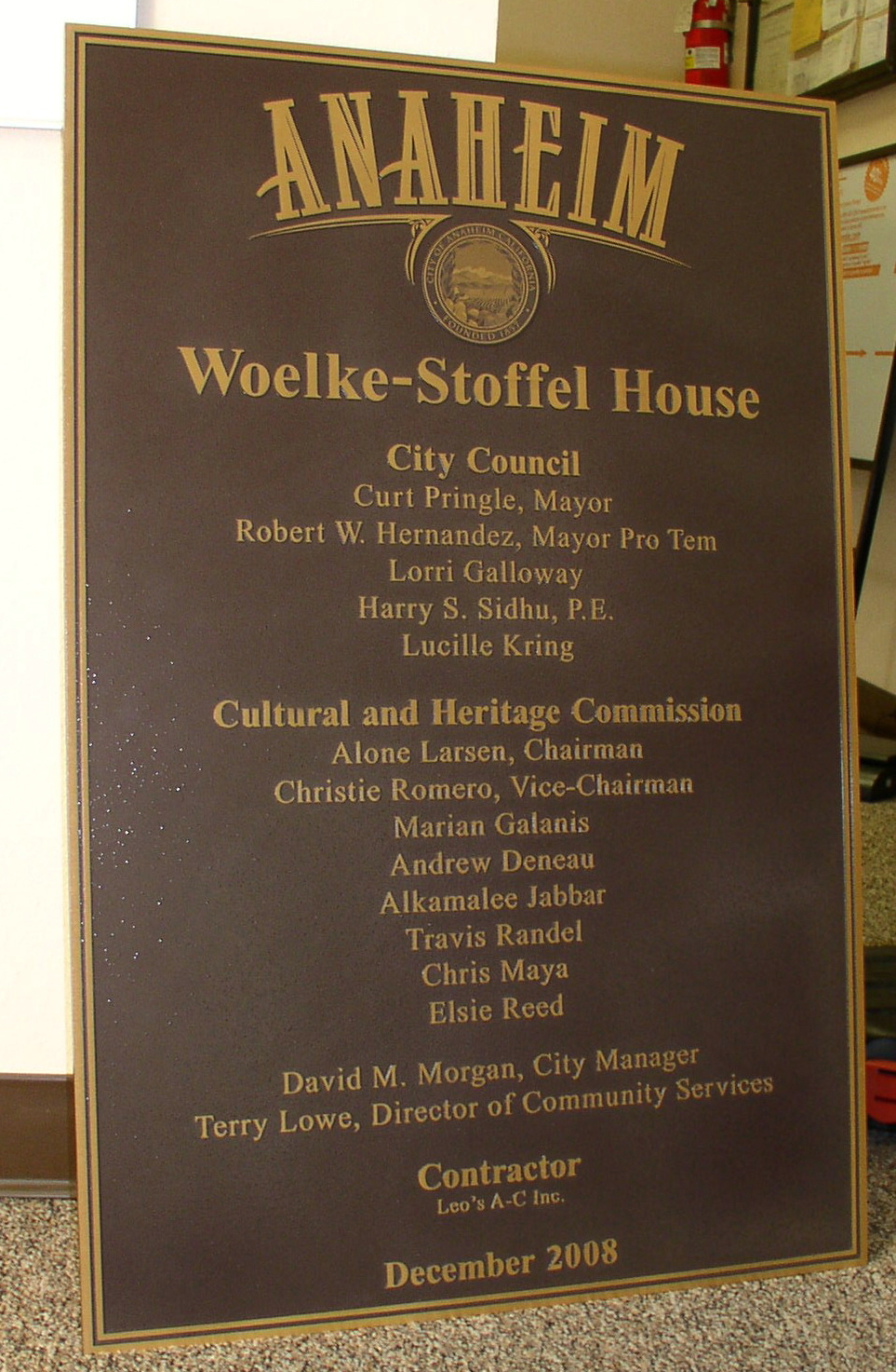Metal Plaques