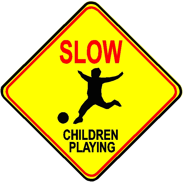 H17212 - Children Playing Traffic Sign