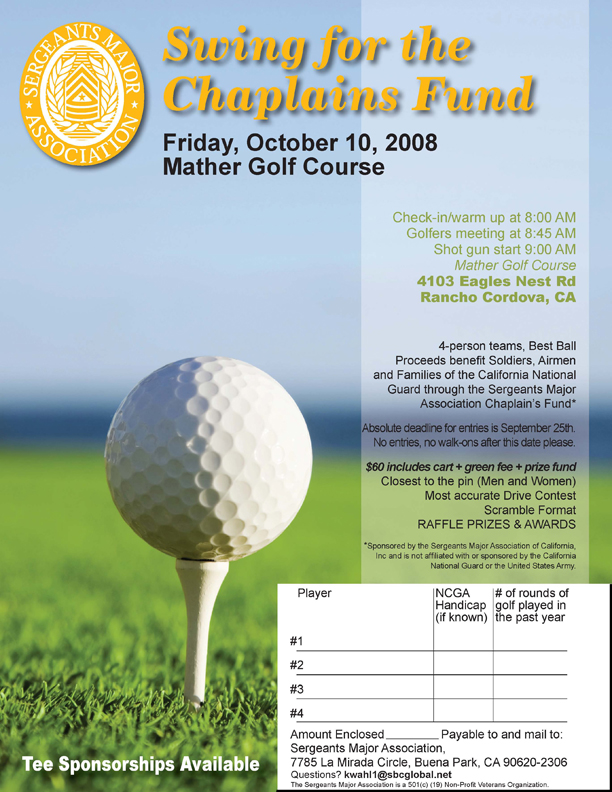 SMA Golf Tournament | 2008