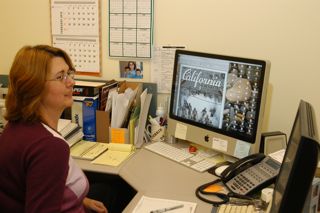 Production Manager, Debbie Dovala