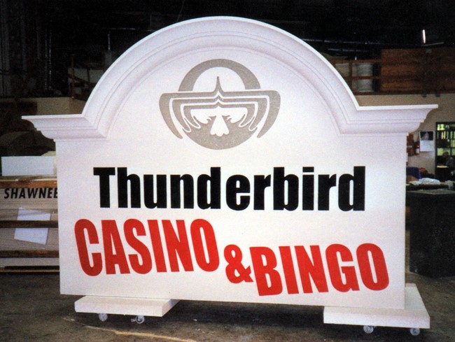 T29006 - Entrance Monument Sign to a Casino