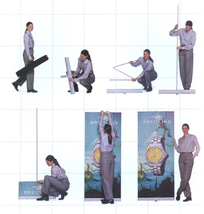Banner Stands-Retractable