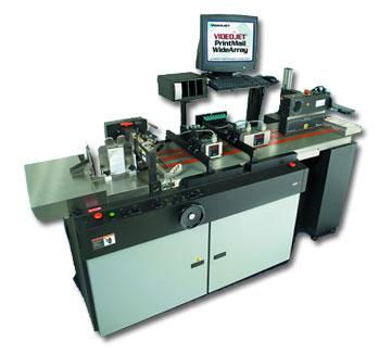 VideoJet Wide Array HP Heads Inline Tabber
