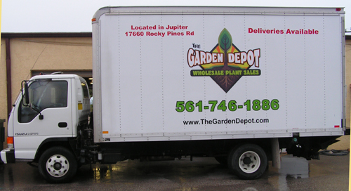 Garden Depot Box Truck