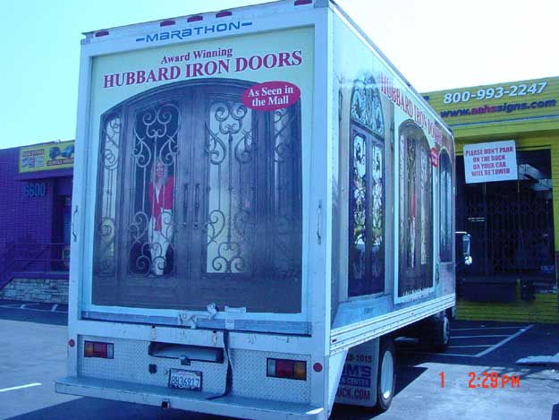 DELIVERY TRUCK WRAP