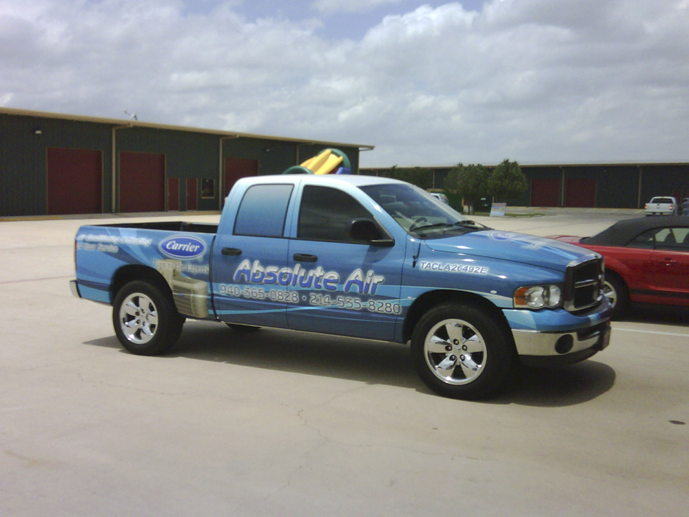 Absolute Air - Dodge Pickup Wrap