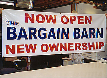 Banners, Vinyl