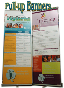 Pull-up Banner Stands