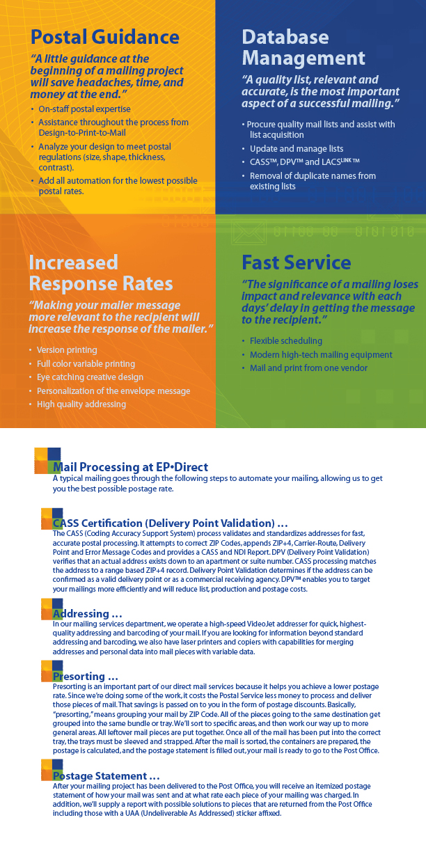 Mailing Brochure