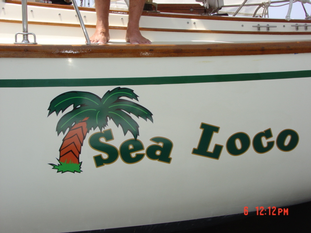 Boat Lettering