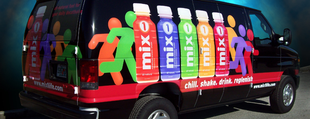 Vehicle Graphics- Ford Van Full Wrap