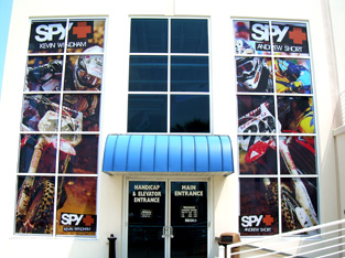 Retail - Window Graphics Motorcycle
