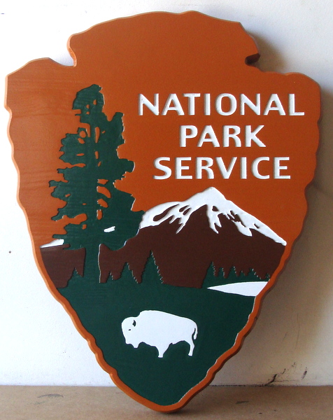 federal government round seals carved wood wall plaques
