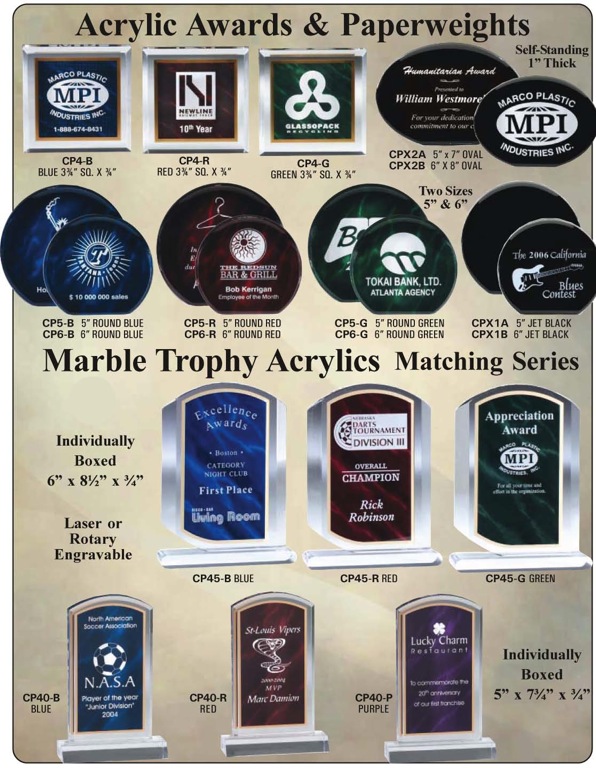 Acrylic Awards 37