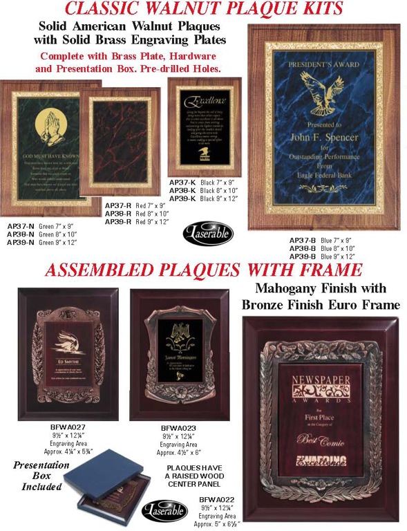 Plaques 12