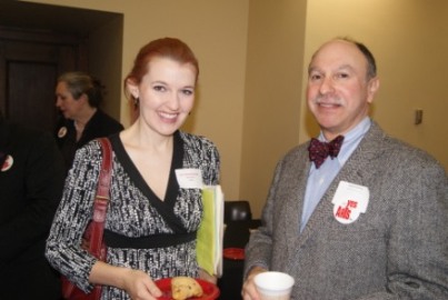 Sen. McGill (left) with NAC Chair Robert Nefsky