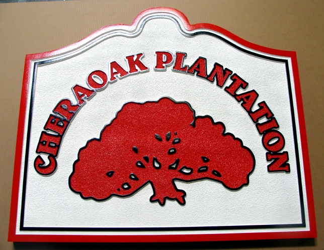O24038 - Sandblasted Farm Sign