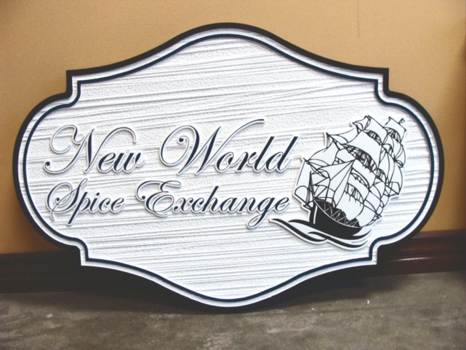 L21541 - Clipper Ship Business Sign