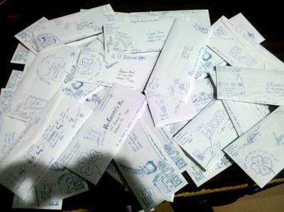 Custom Illustrated Envelopes