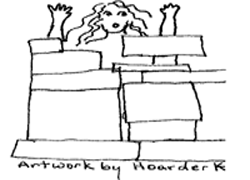 Hoarding drawing by Hoarder