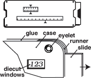 Eyeletted Slide Chart Construction Terms