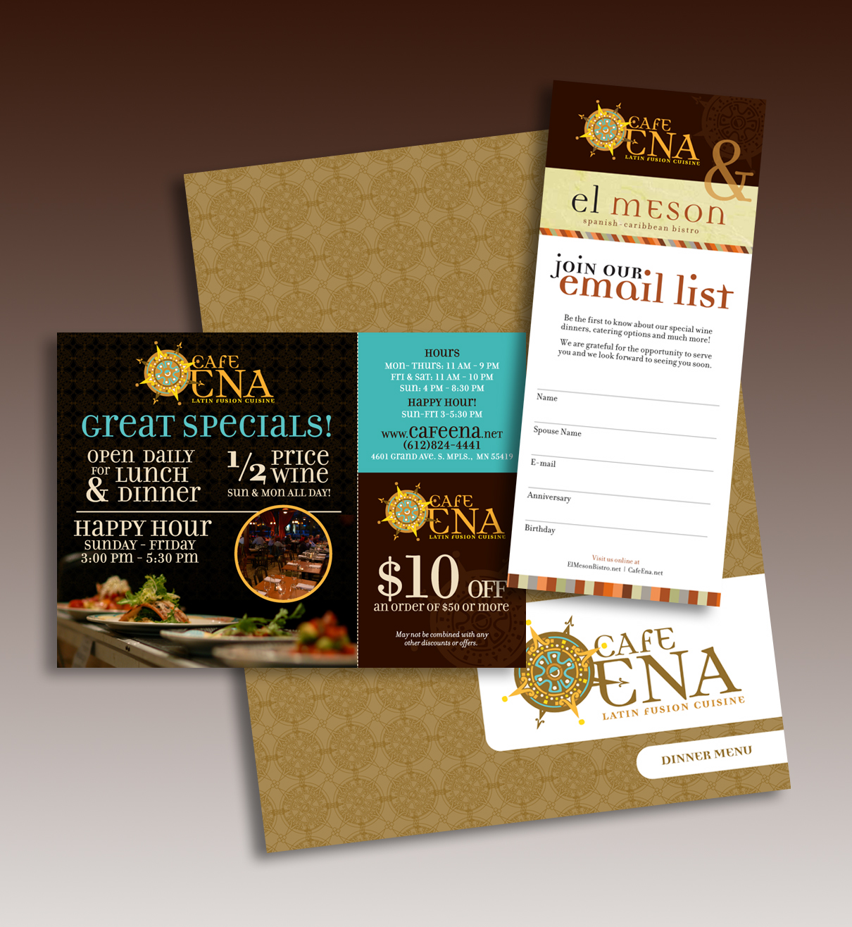 Cafe Ena | El Meson Restaurants