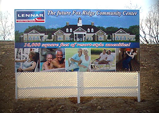 Construction Site Marketing Signs