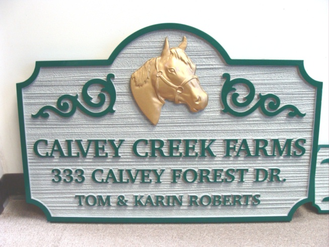 O24431 - Horse Farm Sign