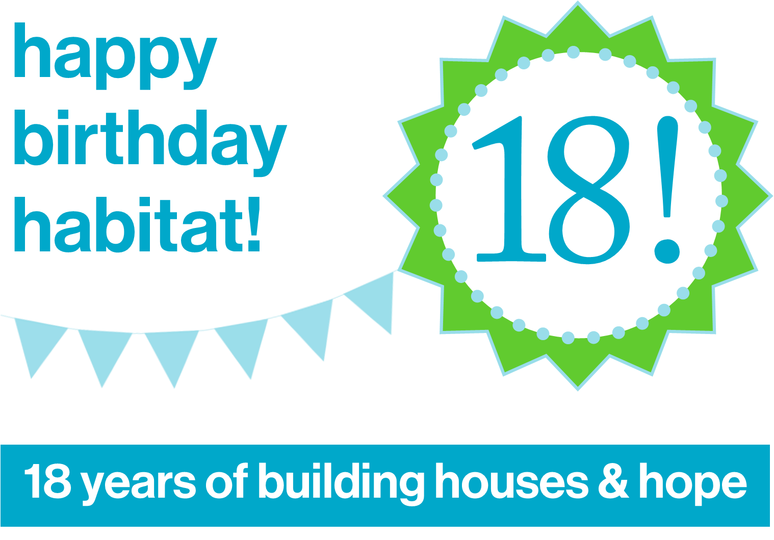 Happy 18th Birthday Habitat Newburgh Party