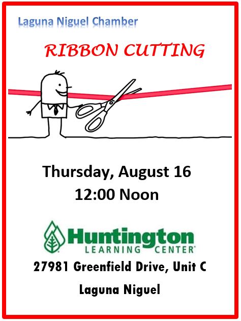 Huntington Learning Center Ribbon Cutting