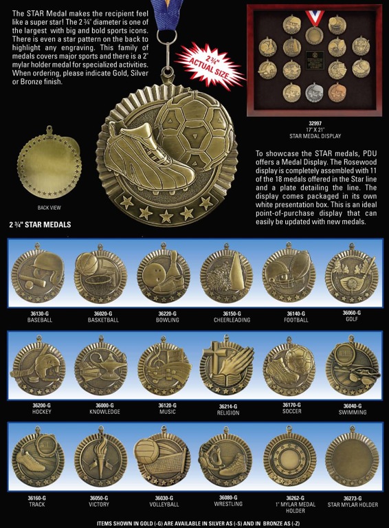 Medals 14
