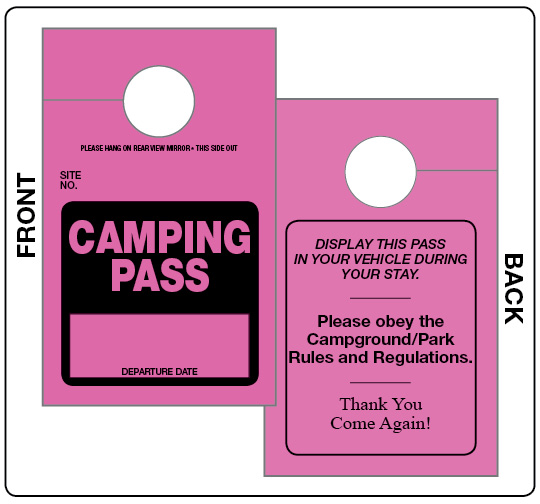 Clive  Iowa Printer Car  Parking  Vehicle Passes