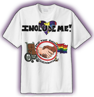 Click here to Purchase "Include ME!" T-shirt