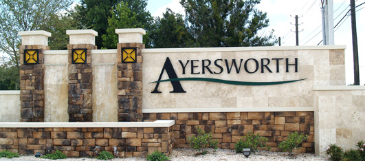 Architectural - 3D Monument Sign