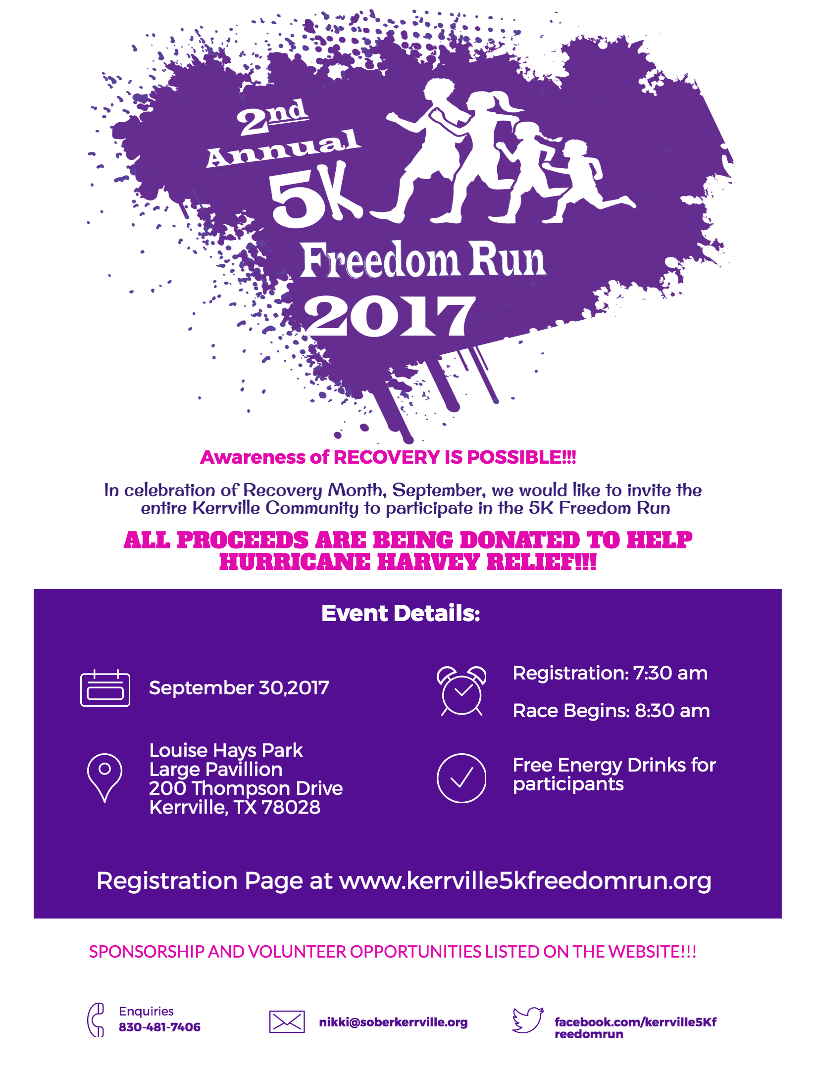 2nd Annual 5K Freedom Run 2017