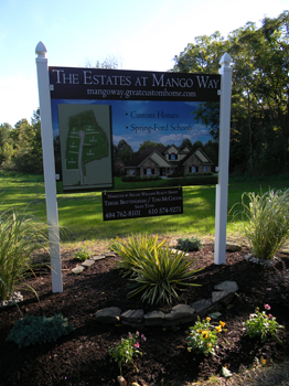 Real Estate Development Post and Panel
