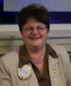 Lincoln Sunrise Rotary President Jean Bartlett