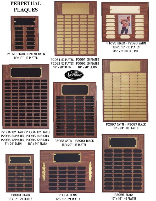 Plaques 17