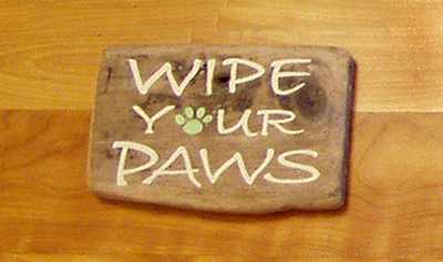 Wipe Your Paws - Style 2
