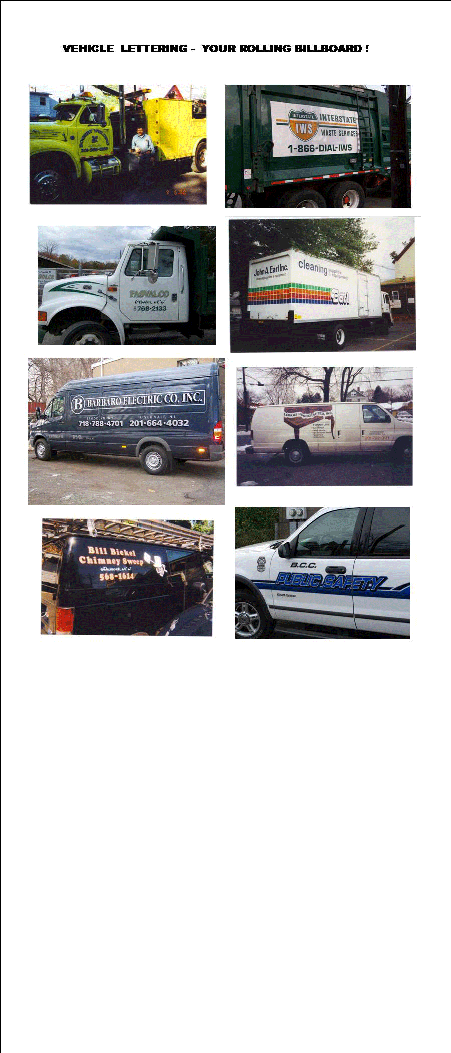 Truck Lettering
