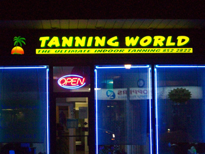 Neon Windows and Facia Sign