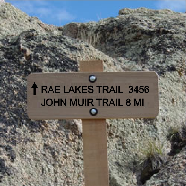 G16110 - Cedar Trail Sign