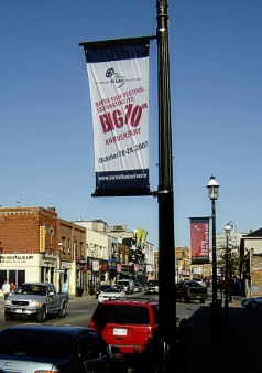 Lamppost Banner