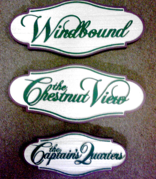 T29076 - Sandblasted HDU Room Name Signs