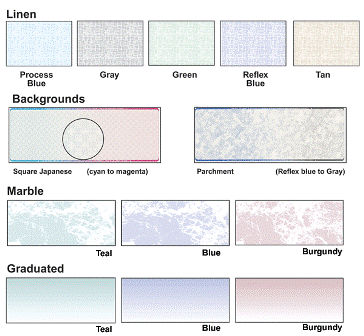 Standard Check Colors