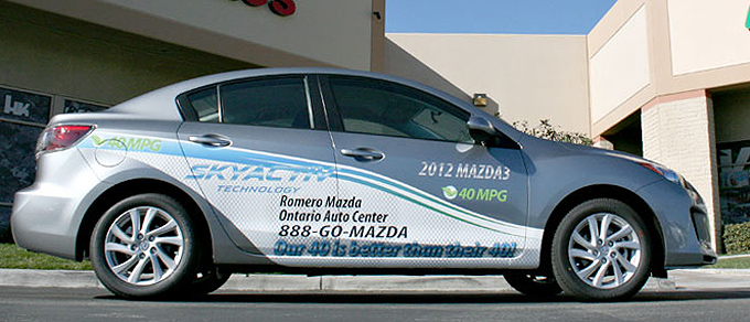 Romero Mazda Partial Promo Wrap