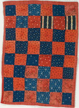 Illuminated Discharge quilt: One Patch