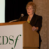 Brenda Kai welcomes attendees to the Industry Leaders' Reception