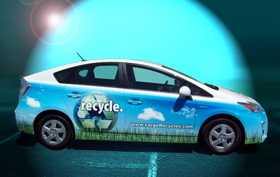 Partial Wrap Toyota Prius